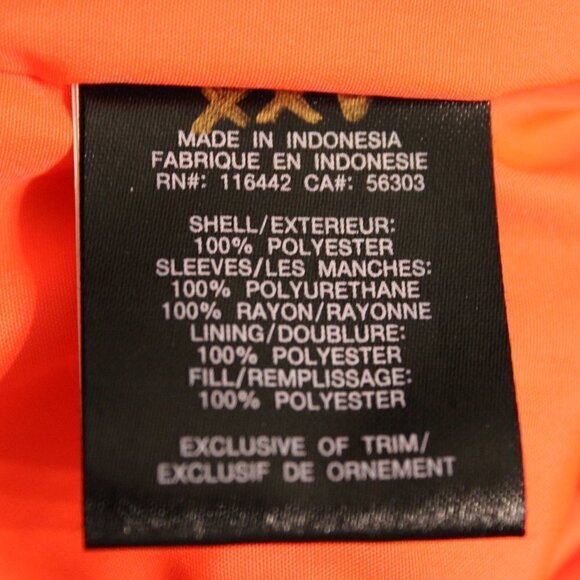 Empyre mcmxcix light jacket XS Faux leather sleeves - Picture 7 of 7